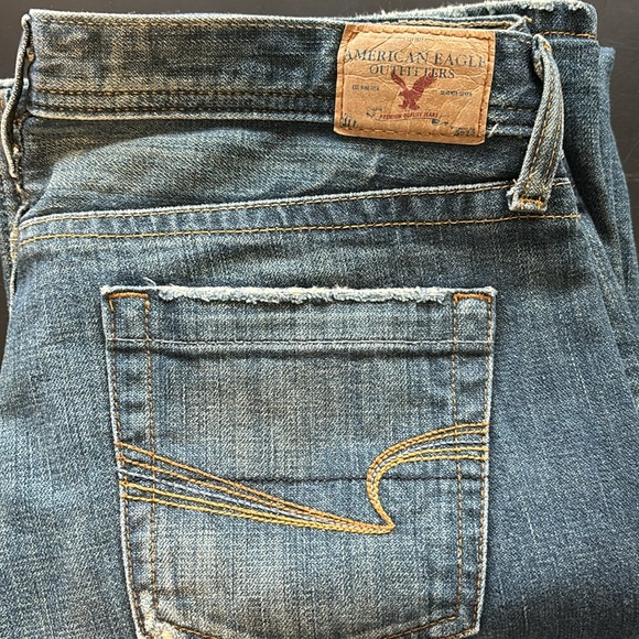 Vintage American Eagle Hipster-Flare Jeans - Picture 8 of 8